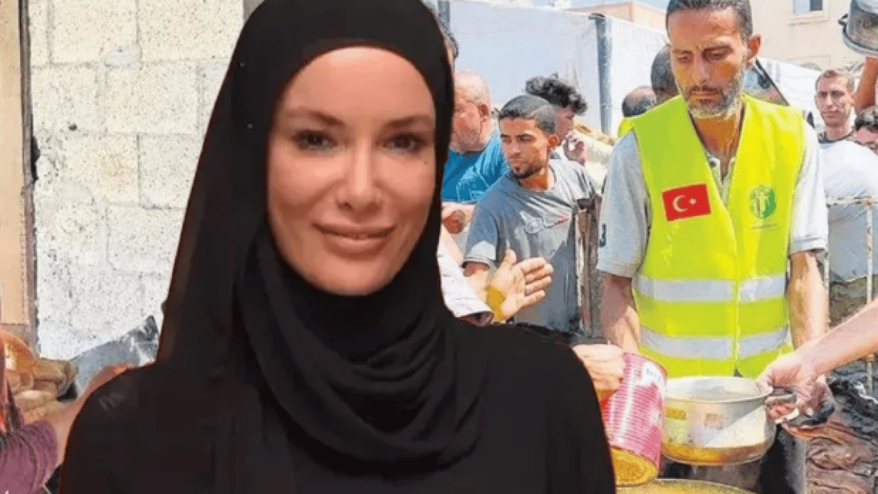 Foto - Gamze Özçelik'ten duygulandıran hamle: Gazze için öyle bir şey yaptı ki!