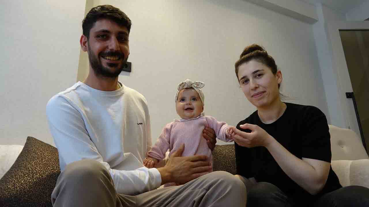 Foto - Depremden sonra umut: Destekle kurulan yuva, bebekle büyüdü