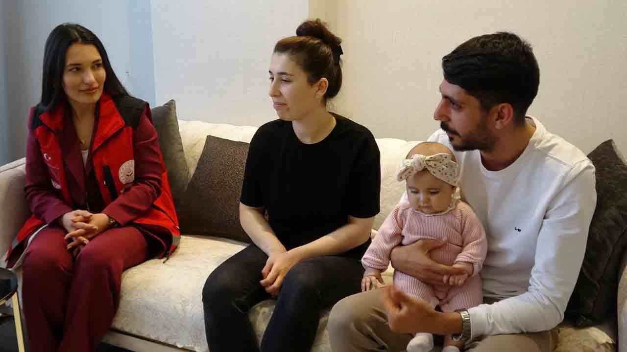Foto - Depremden sonra umut: Destekle kurulan yuva, bebekle büyüdü