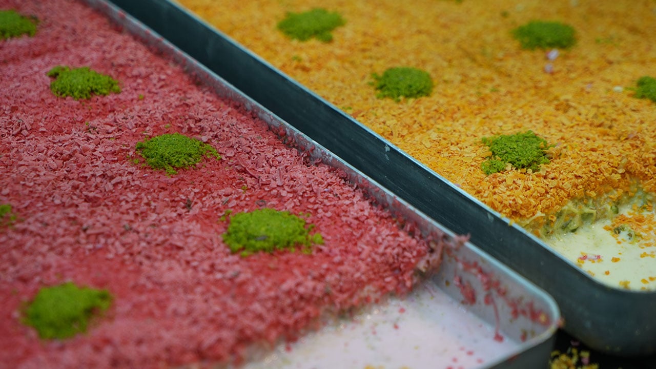 Foto - Gaziantep'te herkes bu lezzeti konuşuyor! Soğuk baklavanın tahtını sallayacak