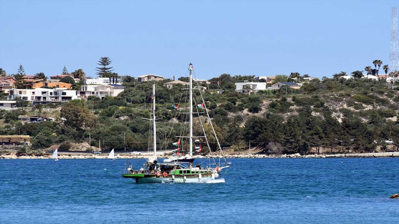 Foto - Gazze ablukasına sivil tokat! Küresel Sumud Filosu 