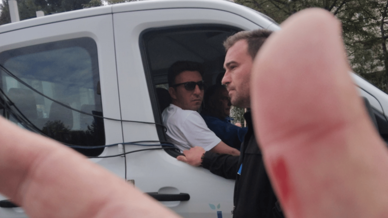 Foto - Gazze için düzenlenen etkinliği haber yapan gazeteciye CHP’li Çorlu Belediyesi personeli saldırdı