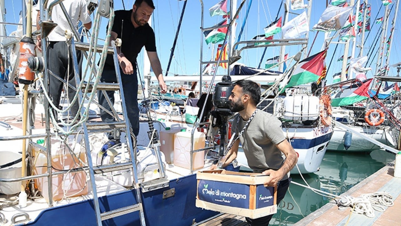 Foto - Gazze yolunda ikinci sefere çıkıyor SUMUD bir etebı daha geride bıraktı