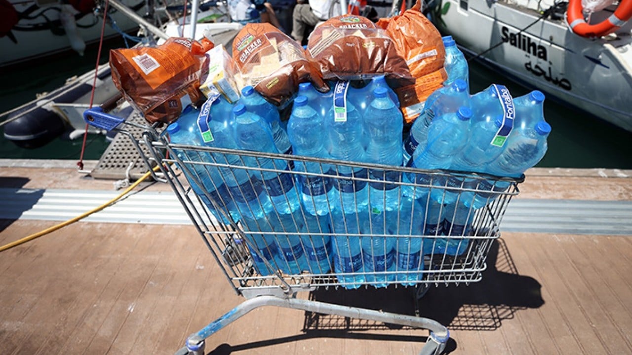 Foto - Gazze yolunda ikinci sefere çıkıyor SUMUD bir etebı daha geride bıraktı