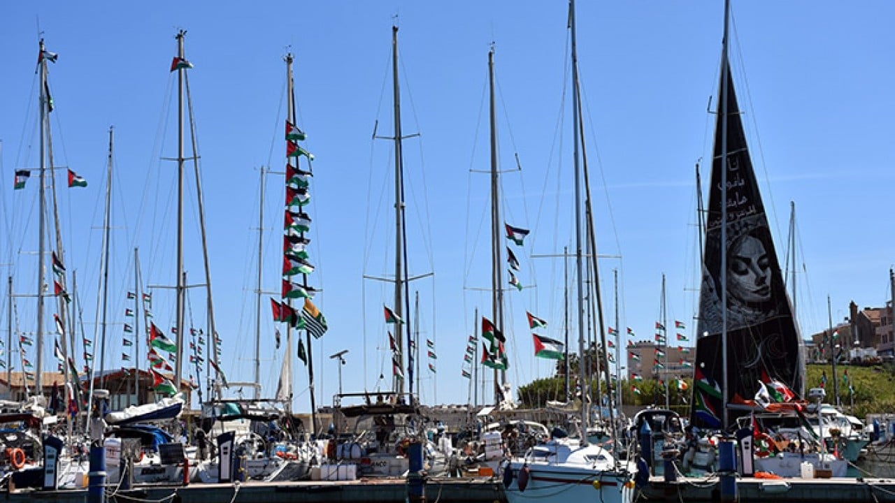 Foto - Gazze yolunda ikinci sefere çıkıyor SUMUD bir etebı daha geride bıraktı