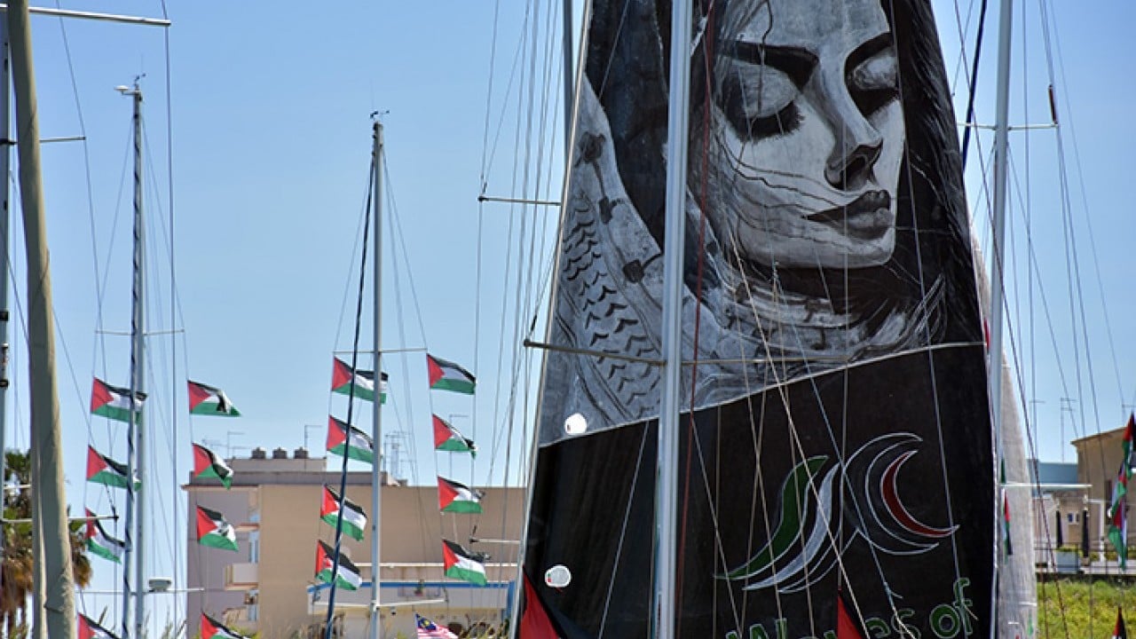 Foto - Gazze yolunda ikinci sefere çıkıyor SUMUD bir etebı daha geride bıraktı