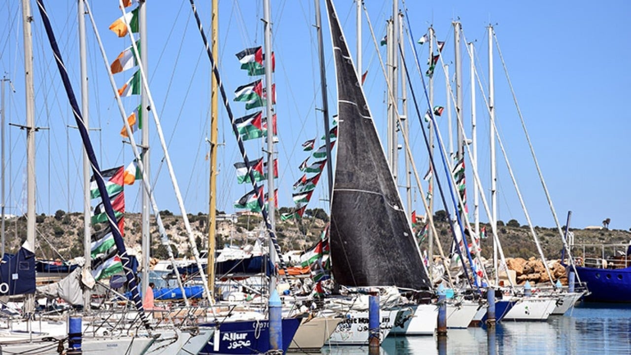 Foto - Gazze yolunda ikinci sefere çıkıyor SUMUD bir etebı daha geride bıraktı