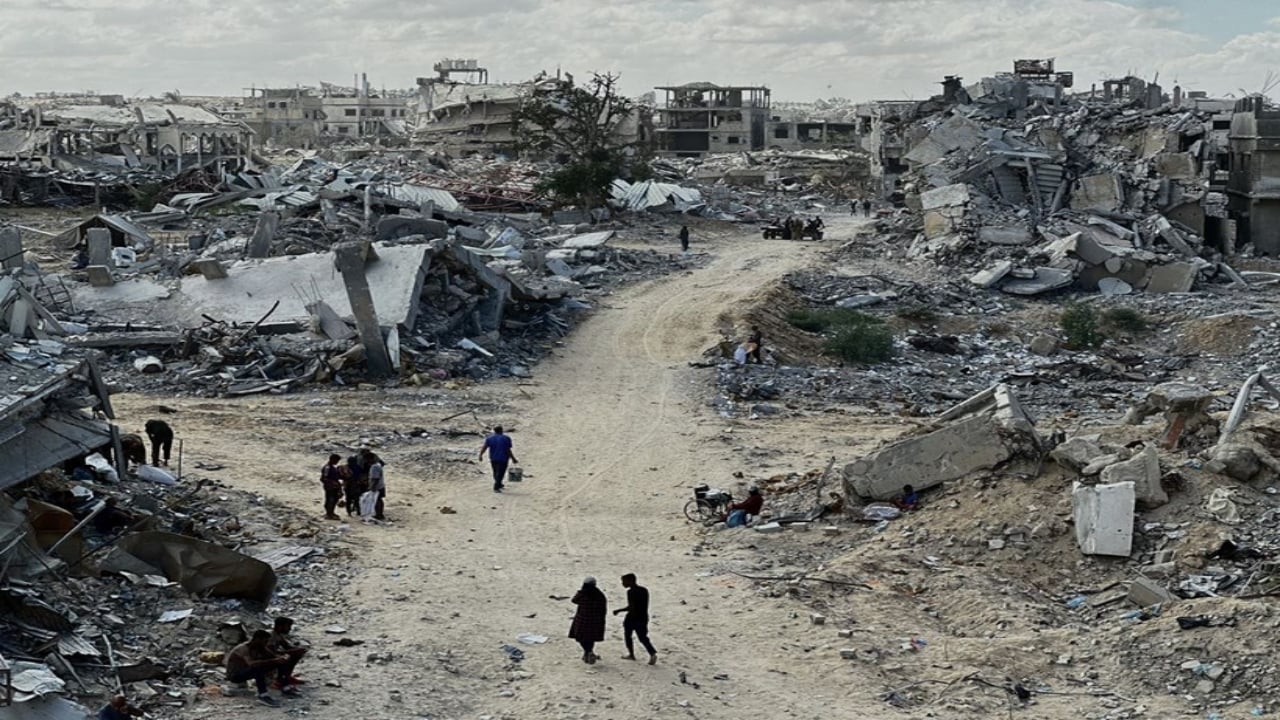 Foto - Gazze’de evlerine dönenler şok oldu! Taş üstünde taş kalmamış: İşte dehşete düşüren görüntüler