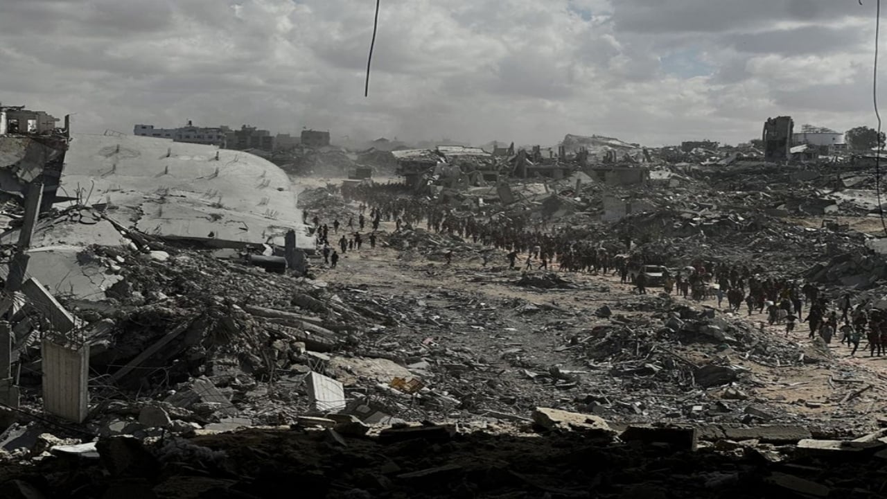 Foto - Gazze’de evlerine dönenler şok oldu! Taş üstünde taş kalmamış: İşte dehşete düşüren görüntüler