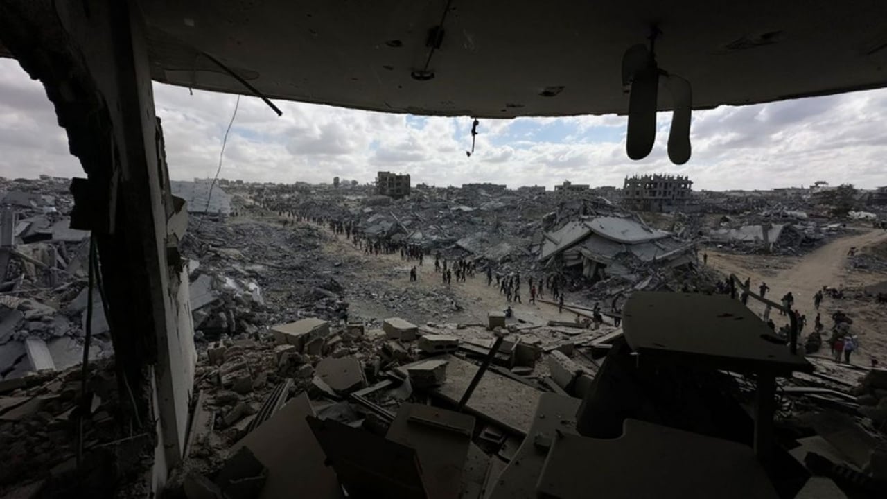 Foto - Gazze’de evlerine dönenler şok oldu! Taş üstünde taş kalmamış: İşte dehşete düşüren görüntüler