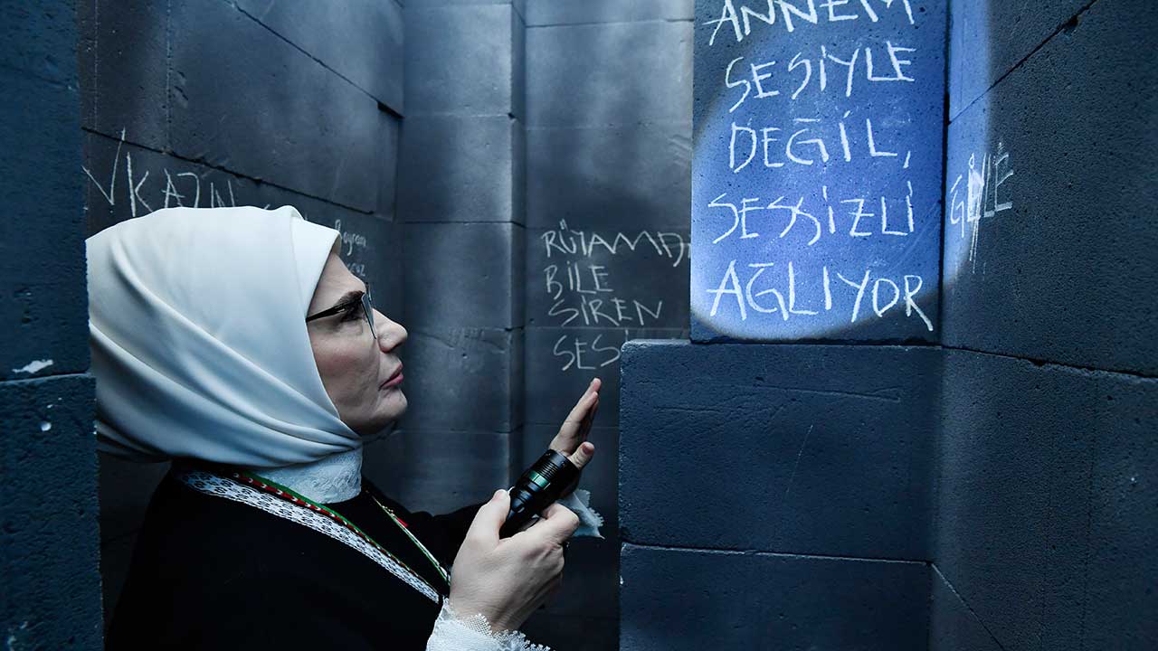 Gazze'de yıkımın içinden doğan vakur direniş! Emine Erdoğan, 