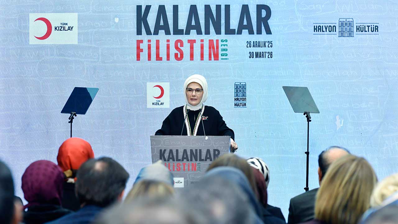 Foto - Gazze'de yıkımın içinden doğan vakur direniş! Emine Erdoğan, 