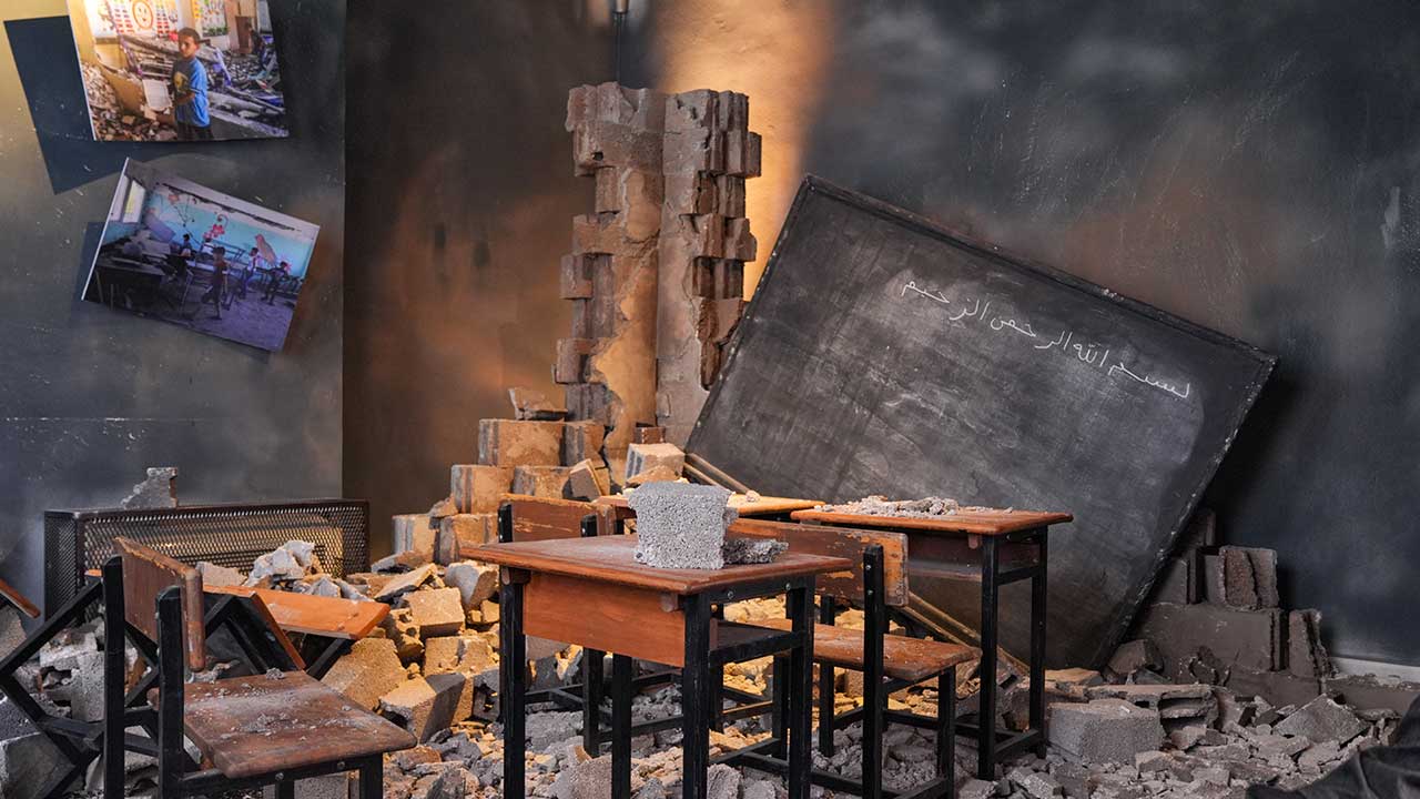 Foto - Gazze'de yıkımın içinden doğan vakur direniş! Emine Erdoğan, 