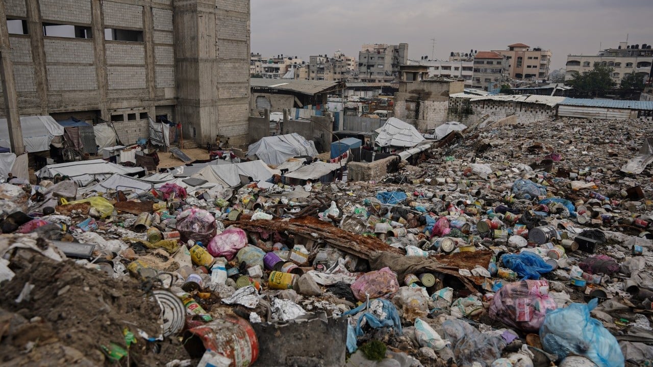 Foto - Gazze'yi bu kez fırtına yıktı... 22 bina çöktü, çok sayıda ölü var
