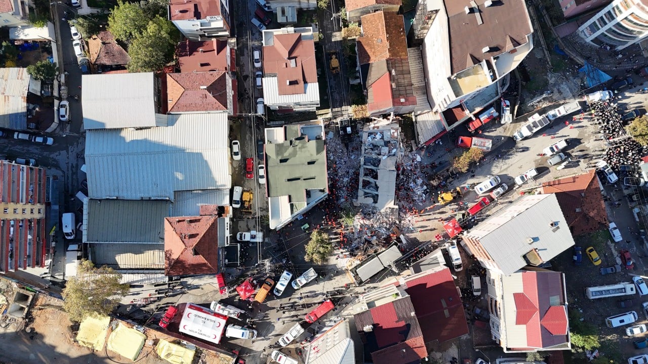 Foto - Gebze'de çöken 6 katlı bina böyle görüntülendi