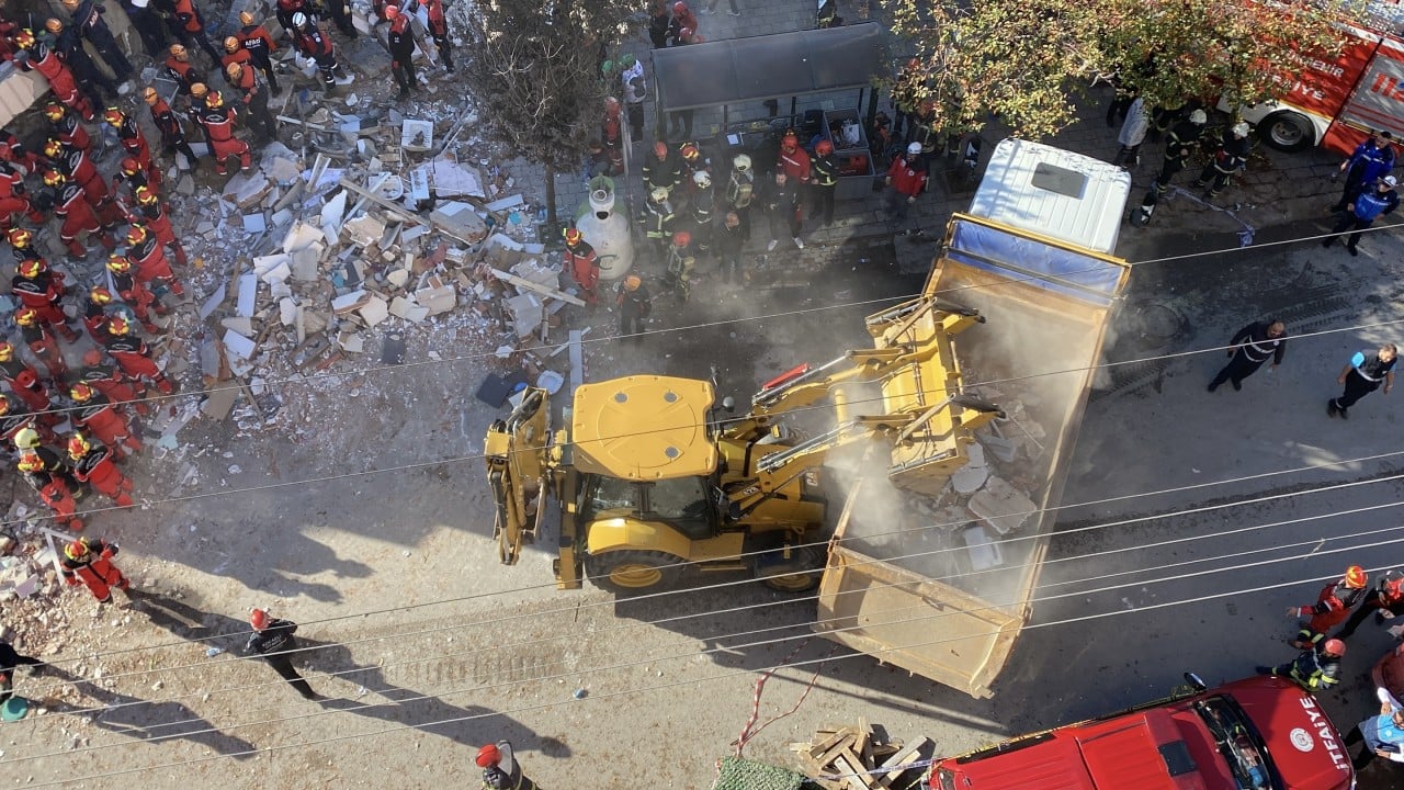 Foto - Gebze'de çöken 6 katlı bina böyle görüntülendi