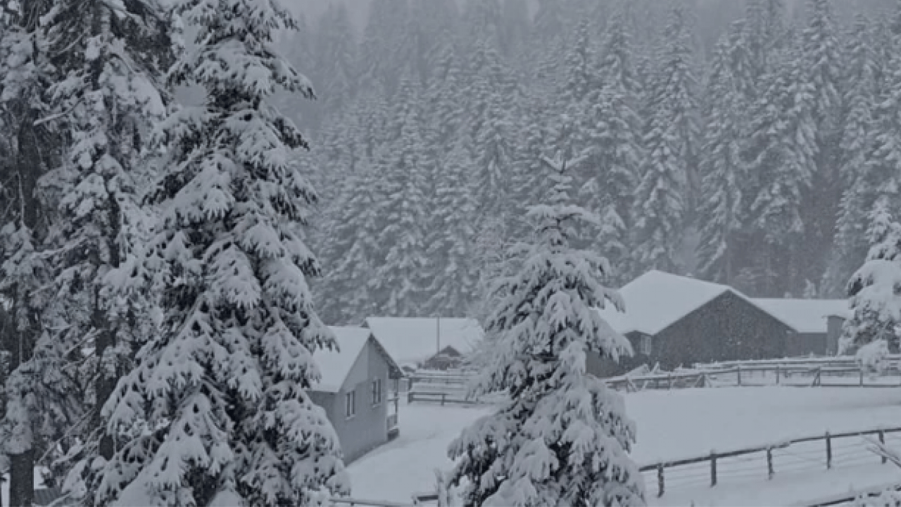 Foto - Gece başlayan yağış durmadan devam ediyor! O kent beyaza büründü