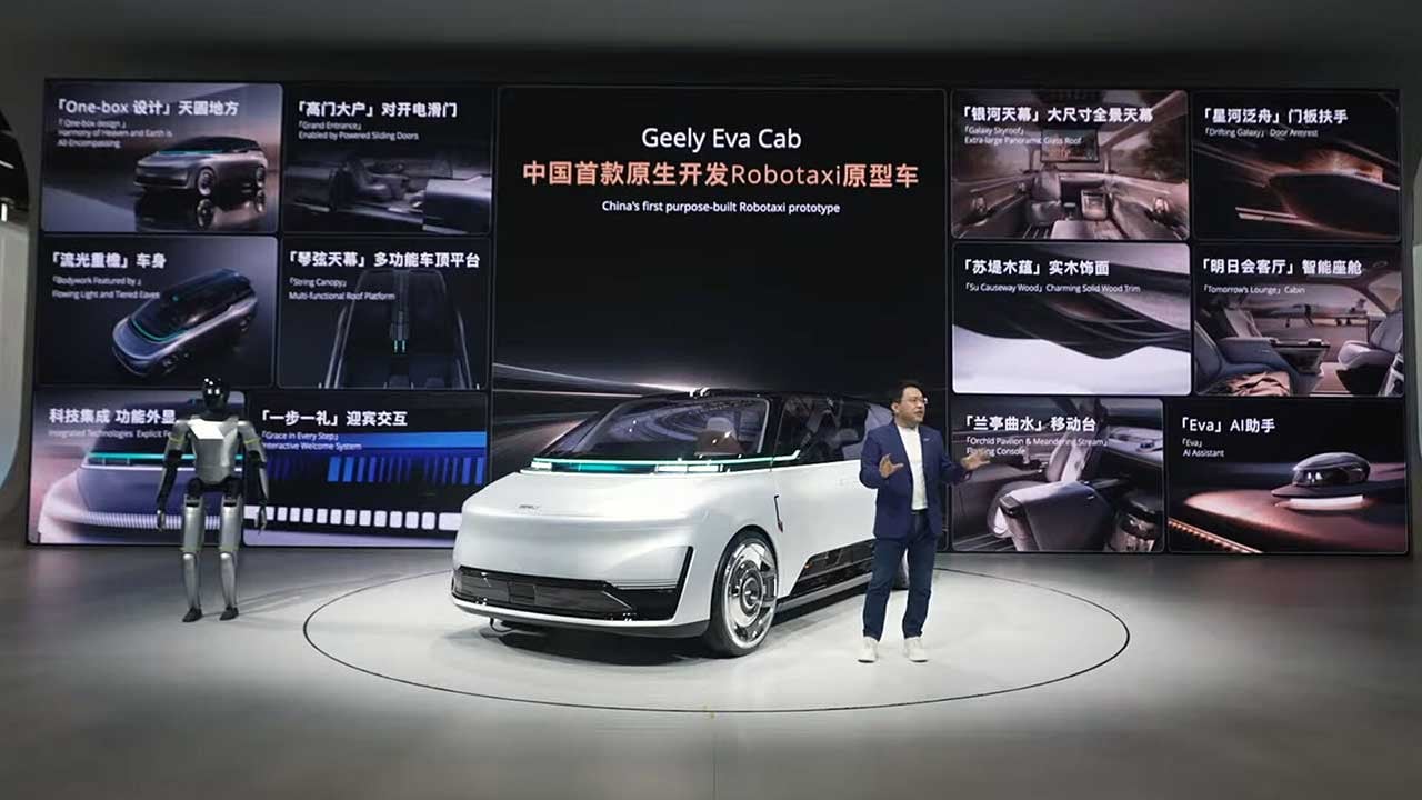 Foto - Geely, robotaksisini tanıttı! İnsan gibi düşünebiliyor
