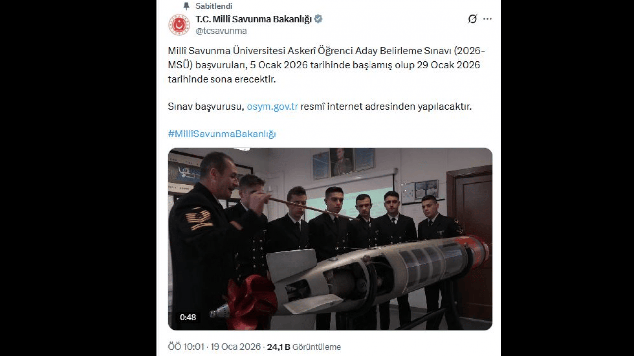Foto - Geleceğin komutanları aranıyor! MSB'den son dakika duyurusu: 2026-MSÜ başvuruları için vakit daralıyor