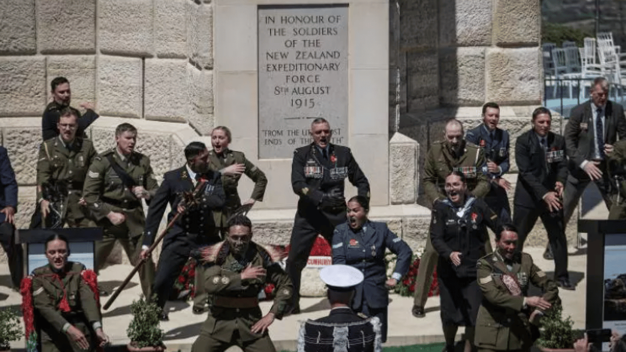 Foto - Gelibolu'da ilginç anlar: Haka dansı ile atalarını andılar!
