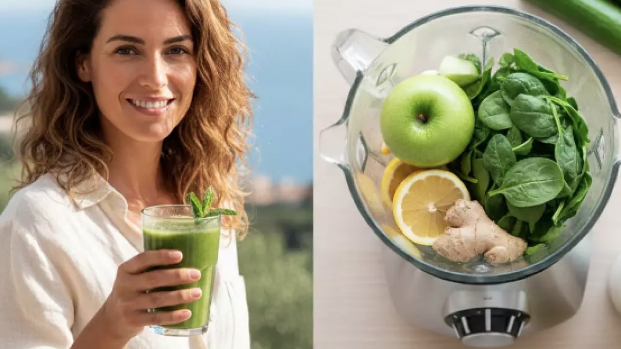 Foto - Gençlik vaat eden yeşil karışım: 5 yaş gençleşmek garanti iddiası! Klorofil bombası...