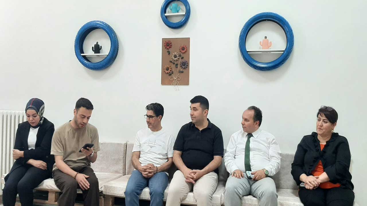 Foto - Geri dönüşüm malzemelerini kullandılar! Dicle Üniversitesi‘nde Filistin temalı proje