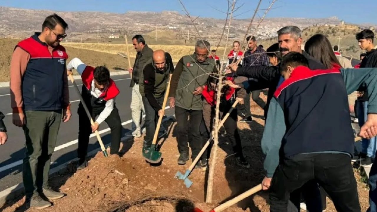 Foto - Gezi çapulcularına ibret olsun: Petrol üssü Gabar'a yeşil gerdanlık!