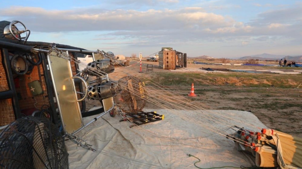 Foto - Gezi turları iptal edildi Set rüzgar balonları söndürdü