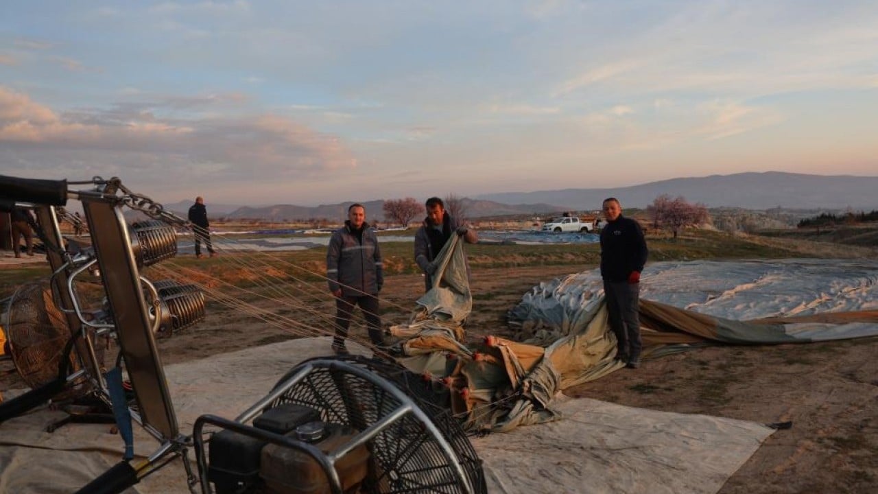 Foto - Gezi turları iptal edildi Set rüzgar balonları söndürdü