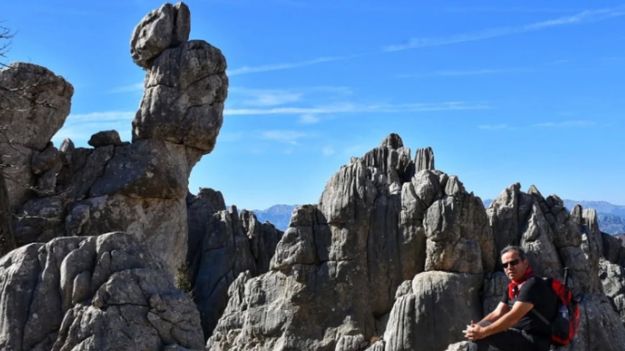 Foto - Giden Gelmez Dağları 100 metrelik uçurumlarıyla korkutuyor
