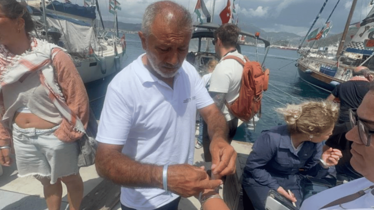 Global Sumud filosu Gazze için Marmaris’ten hareket etti