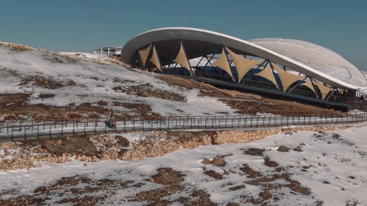 Foto - Göbeklitepe karlar altında: 12 bin yıllık tarih böyle görüntülendi!