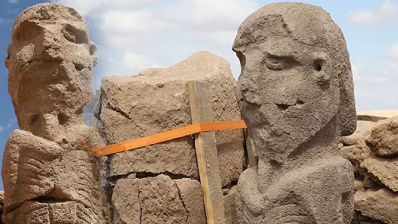 Foto - Göbeklitepe'den bile eski!: 12 bin yıllık yüz ortaya çıktı!