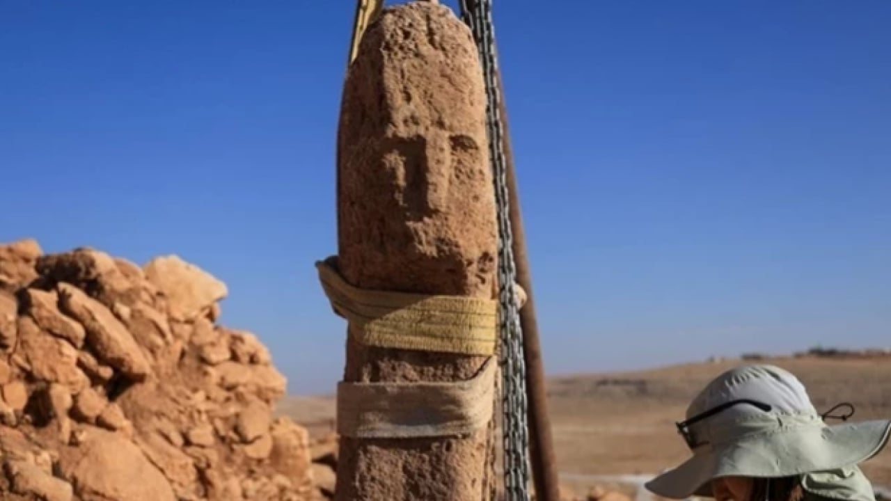 Foto - Göbeklitepe'den bile eski!: 12 bin yıllık yüz ortaya çıktı!