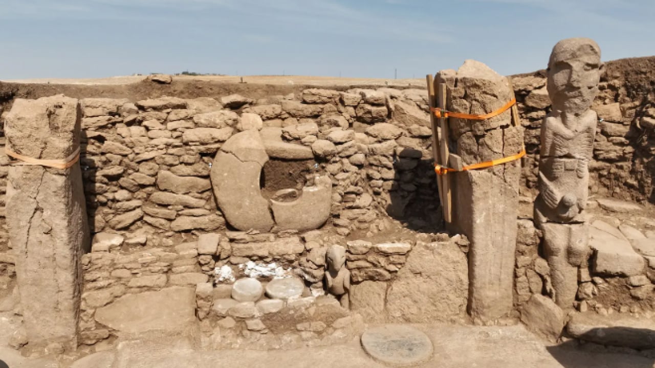 Foto - Göbeklitepe'den bile eski!: 12 bin yıllık yüz ortaya çıktı!