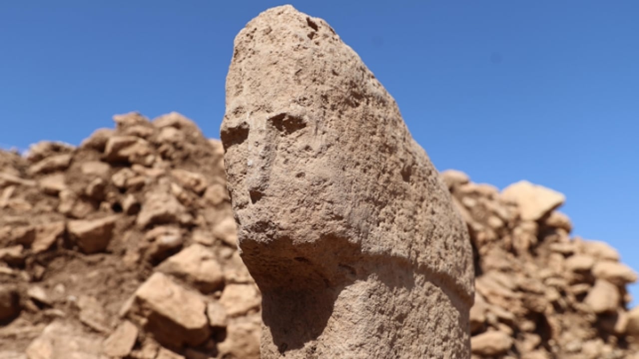 Foto - Göbeklitepe'den bile eski!: 12 bin yıllık yüz ortaya çıktı!