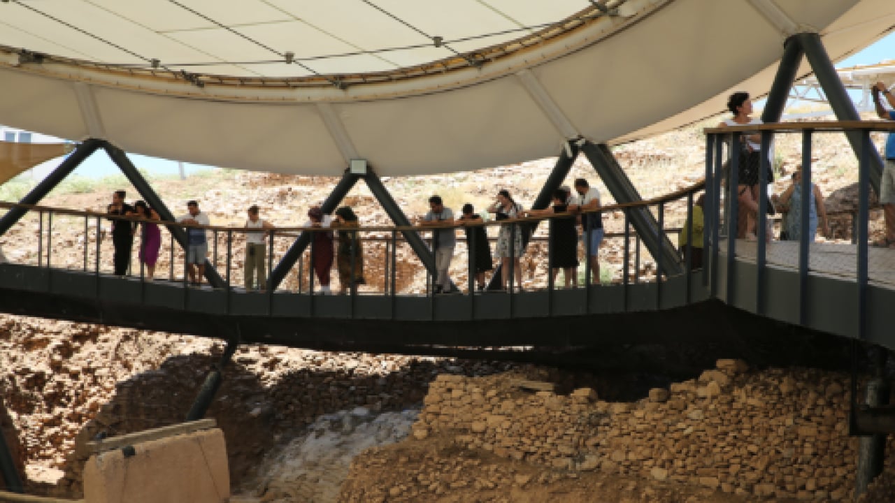 Foto - Göbeklitepe’ye yoğun ilgi: 8 yılda 4,4 milyon ziyaretçi
