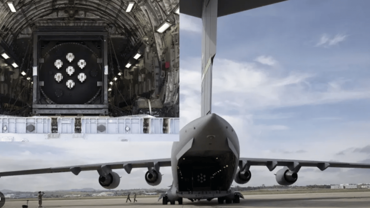Gökyüzünde nükleer sevkiyat! ABD’den tarihi hamle: C-17 ile mikro reaktör taşıdılar
