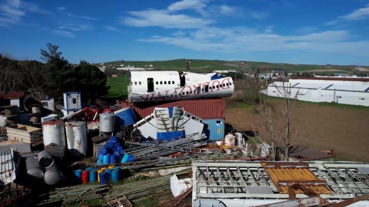 Foto - Gökyüzünden hurdacıya düştü