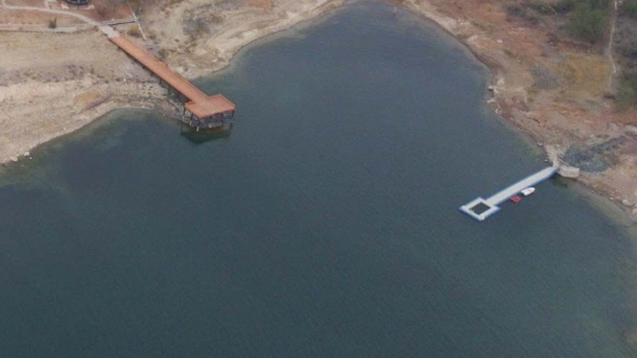 Foto - Göletler kurudu şehir alarm veriyor! Son 65 yılda böylesi görülmedi