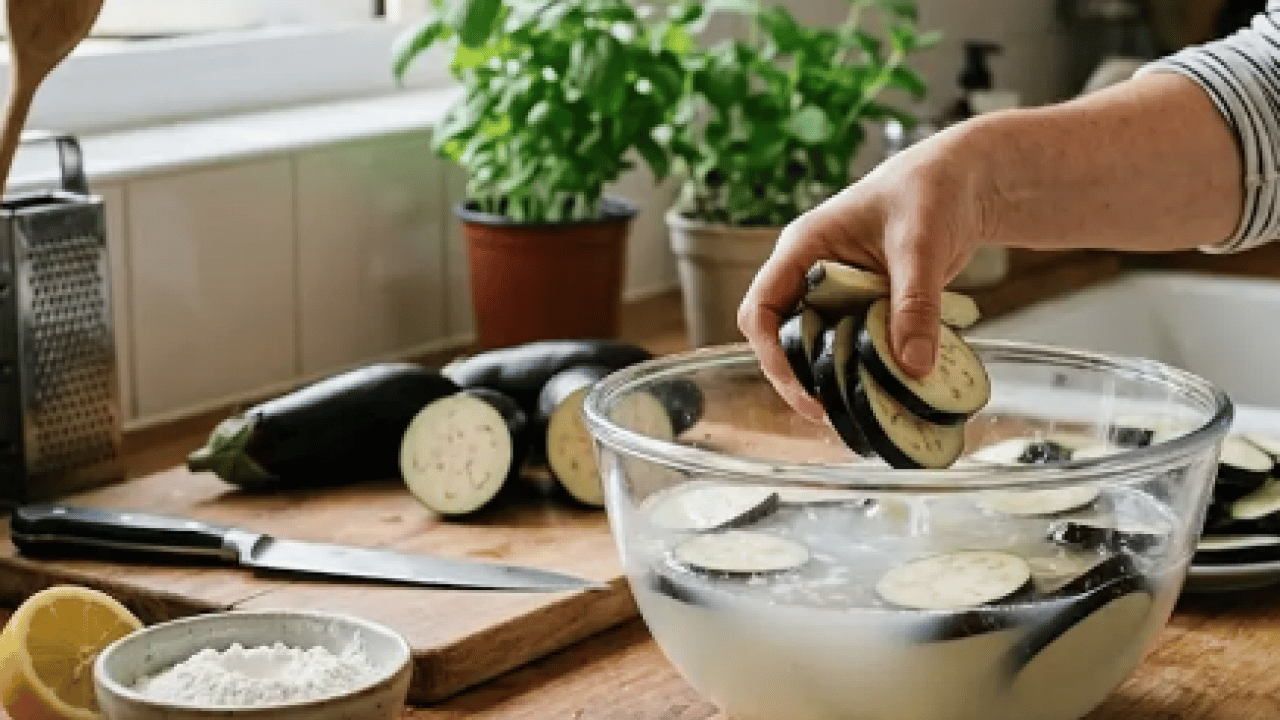 Foto - Gölge düşüren tek bir şey... Patlıcanın acısını saniyeler içinde alan yöntem...