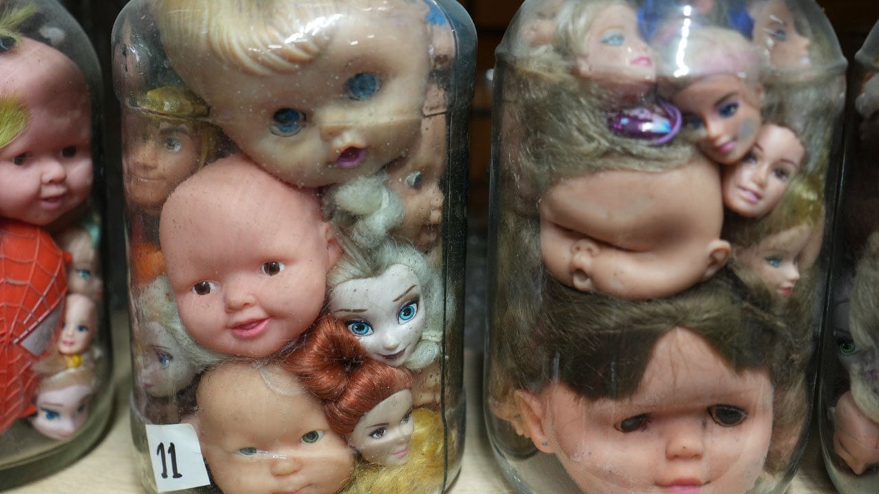 Foto - Gören donup kalıyor! Kavanozlara dolu 5 bin bebek kafası