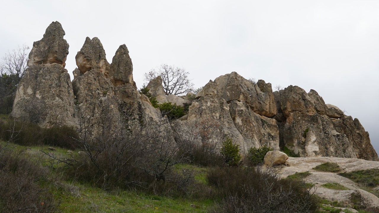 Foto - Görenler inanmakta zorlanıyor! Burası Kapadokya değil Ankara