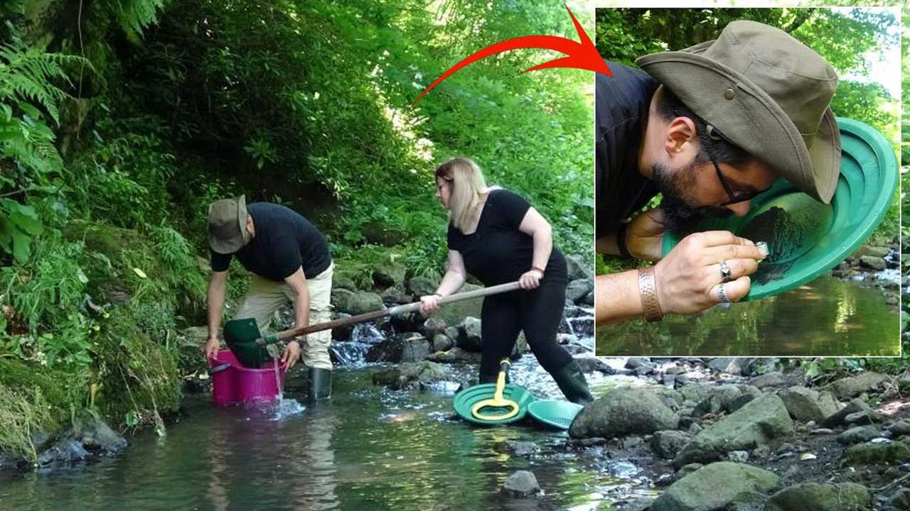Foto - Görüntü Türkiye'den! Günde 6 gram altın buluyorlar