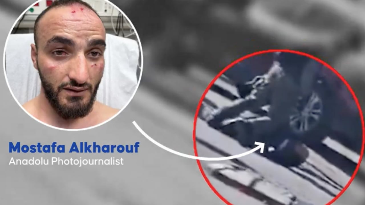 Foto - Görüntüler ve hastane raporu Siyonist hakime yetmedi: Muhabiri hastanelik eden İsrail polisine beraat