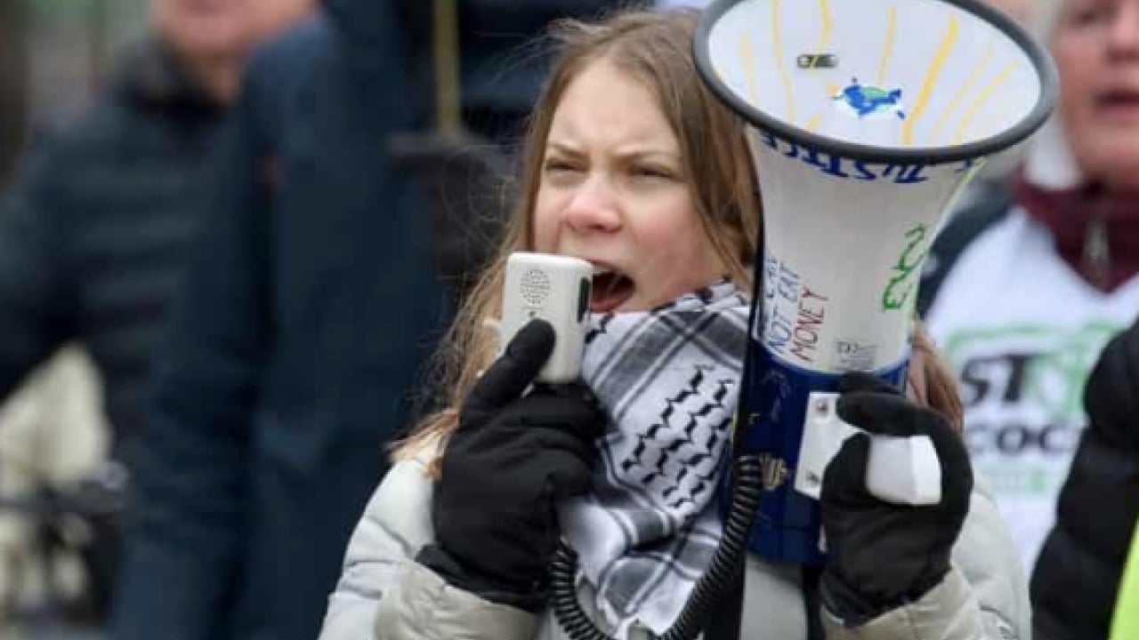 Foto - Greta Thunberg, gözaltına alındı: Polis harekete geçti... İsrail İklim aktivisti sınır dışı etmişti