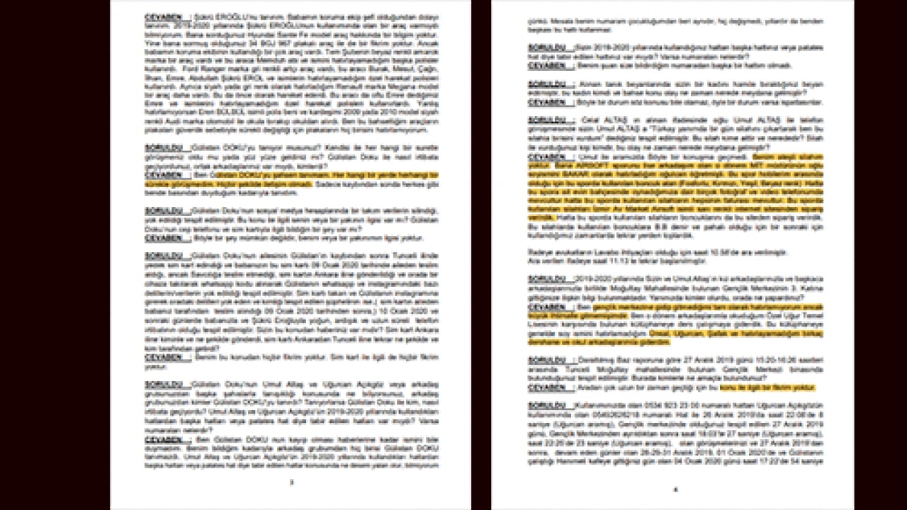 Foto - Gülistan Doku dosyasında zikzaklı savunma: Oğul Sonel’in çelişkilerle dolu ifadesi ortaya çıktı