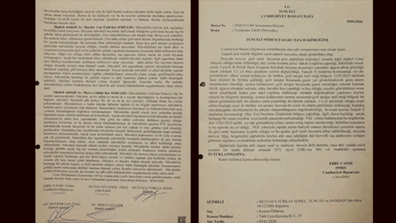 Foto - Gülistan Doku dosyasında zikzaklı savunma: Oğul Sonel’in çelişkilerle dolu ifadesi ortaya çıktı