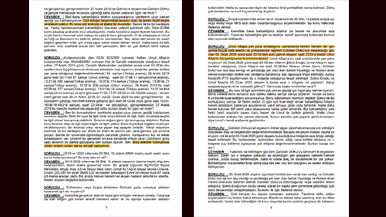 Foto - Gülistan Doku dosyasında zikzaklı savunma: Oğul Sonel’in çelişkilerle dolu ifadesi ortaya çıktı