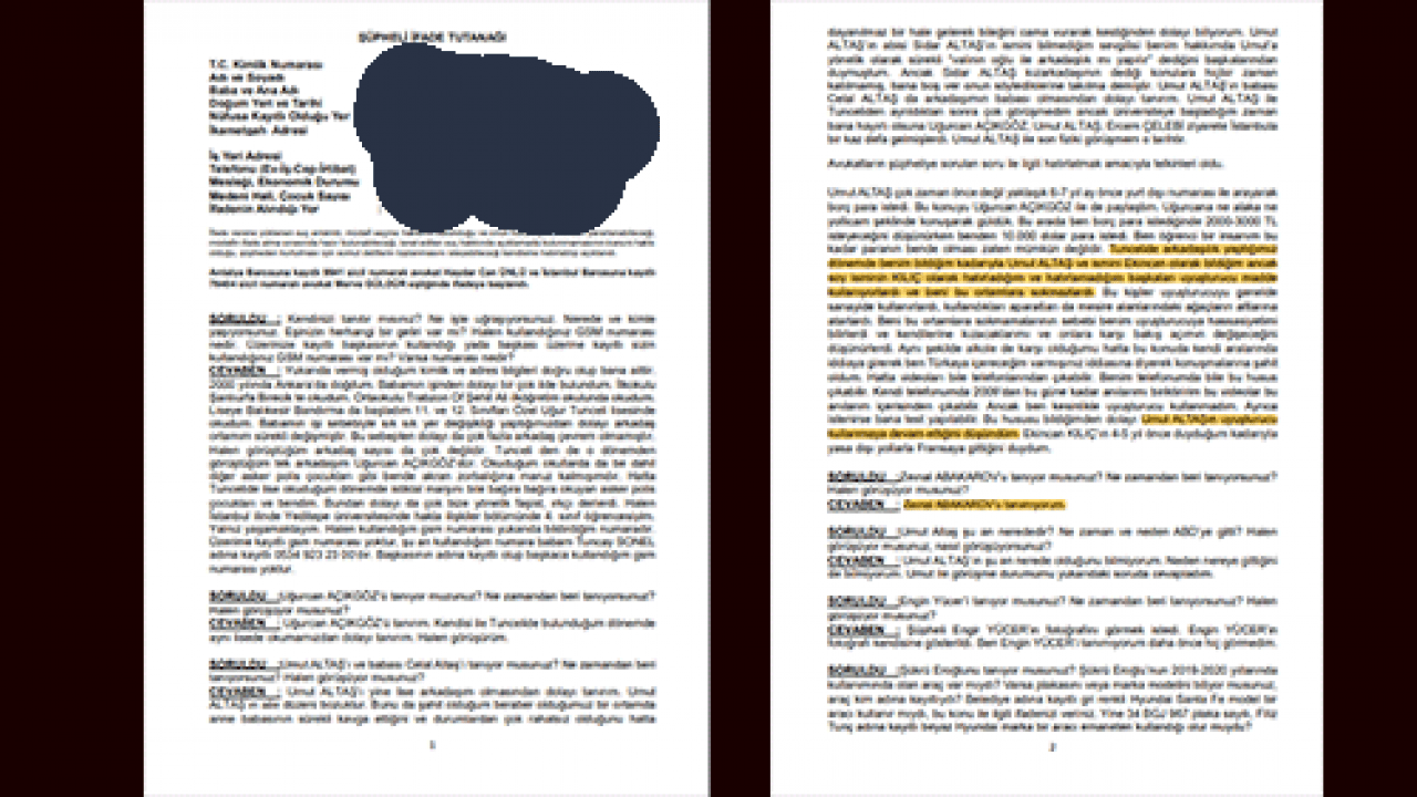 Foto - Gülistan Doku dosyasında zikzaklı savunma: Oğul Sonel’in çelişkilerle dolu ifadesi ortaya çıktı